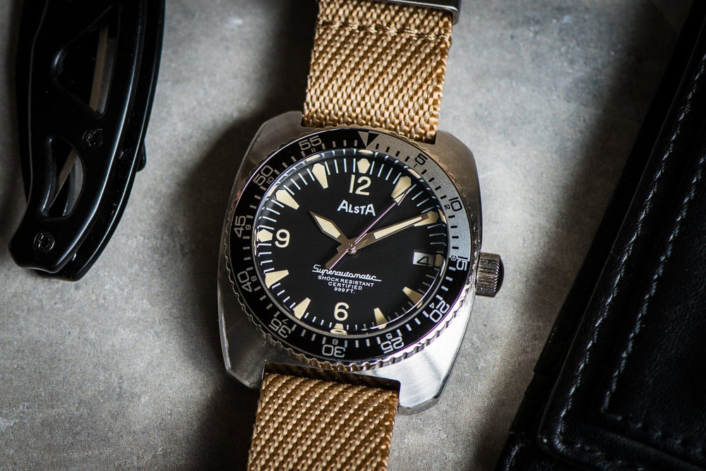 Knit Weave - Khaki - BluShark Straps