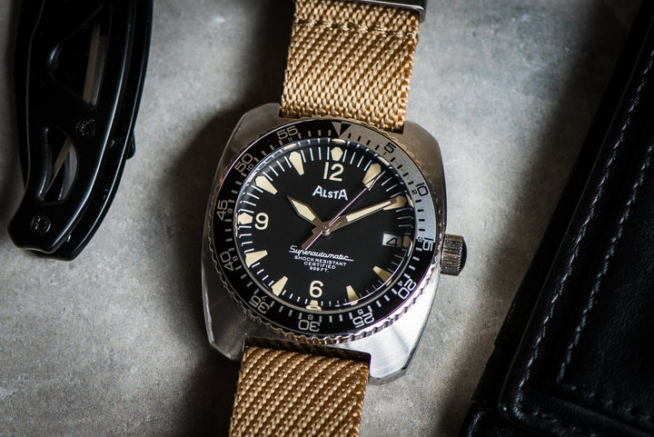 Knit Weave - Khaki - BluShark Straps