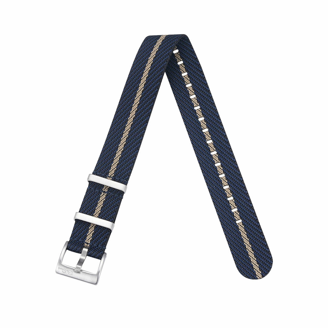 Knit Weave - Space & Khaki - BluShark Straps