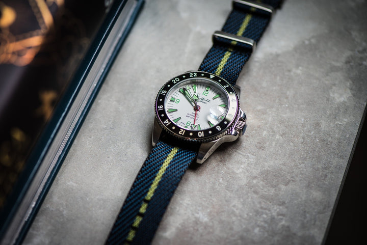 Knit Weave - Space & Olive - BluShark Straps