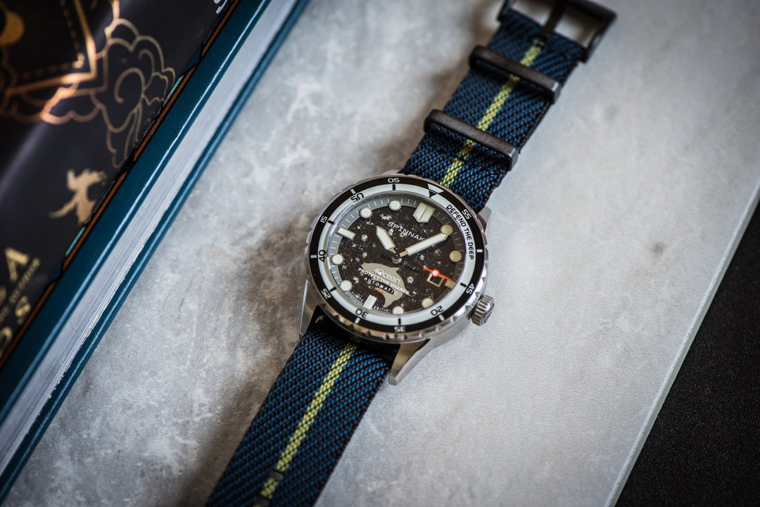 Knit Weave - Space & Olive - BluShark Straps