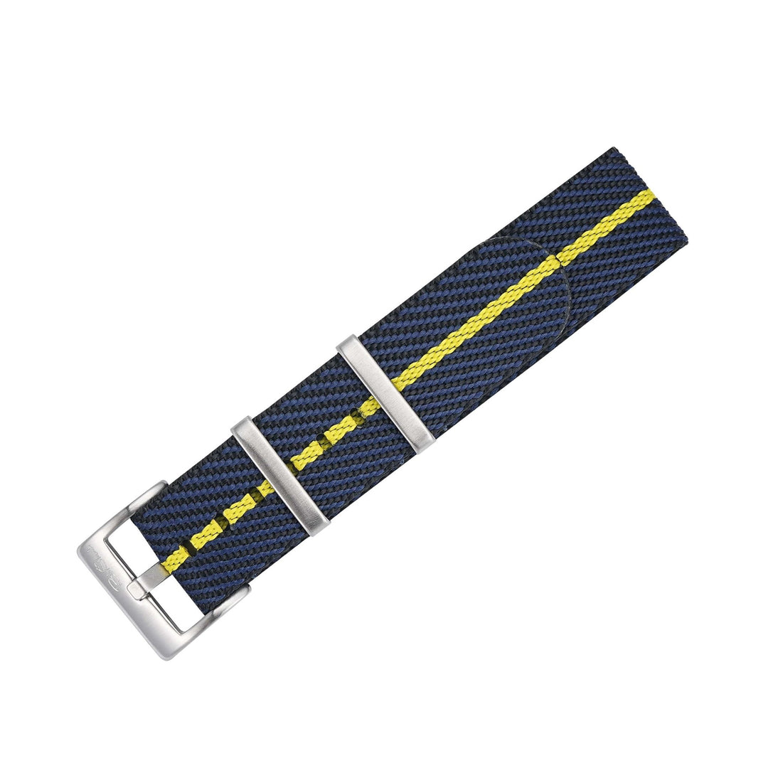 Knit Weave - Space & Yellow - BluShark Straps