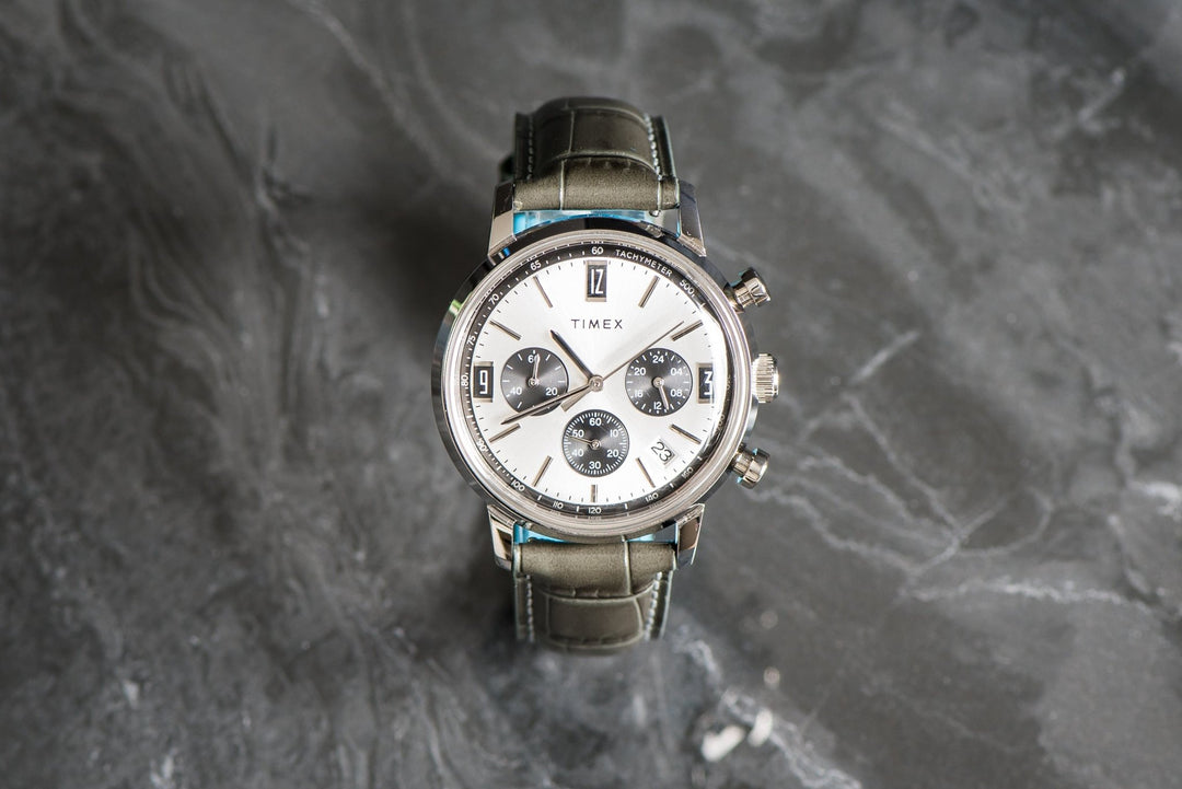 Leather - Crocodile Grain - Earl Gray - BluShark Straps