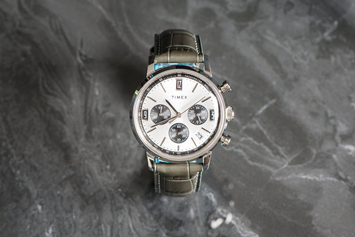 Leather - Crocodile Grain - Earl Gray - BluShark Straps