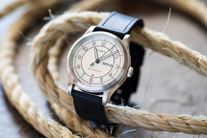 Leather & Rubber - Black - BluShark Straps