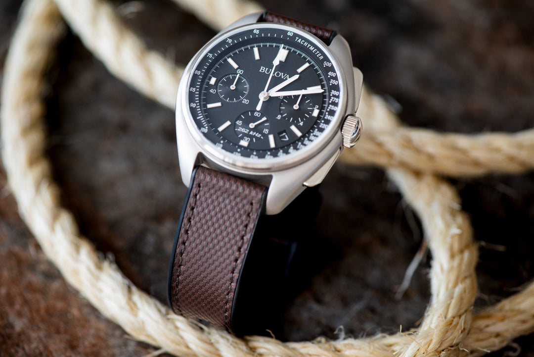 Leather & Rubber - Brown - BluShark Straps