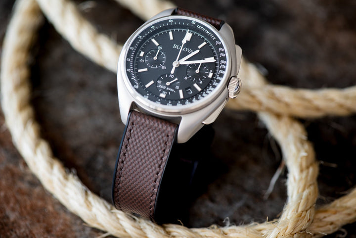 Leather & Rubber - Brown - BluShark Straps