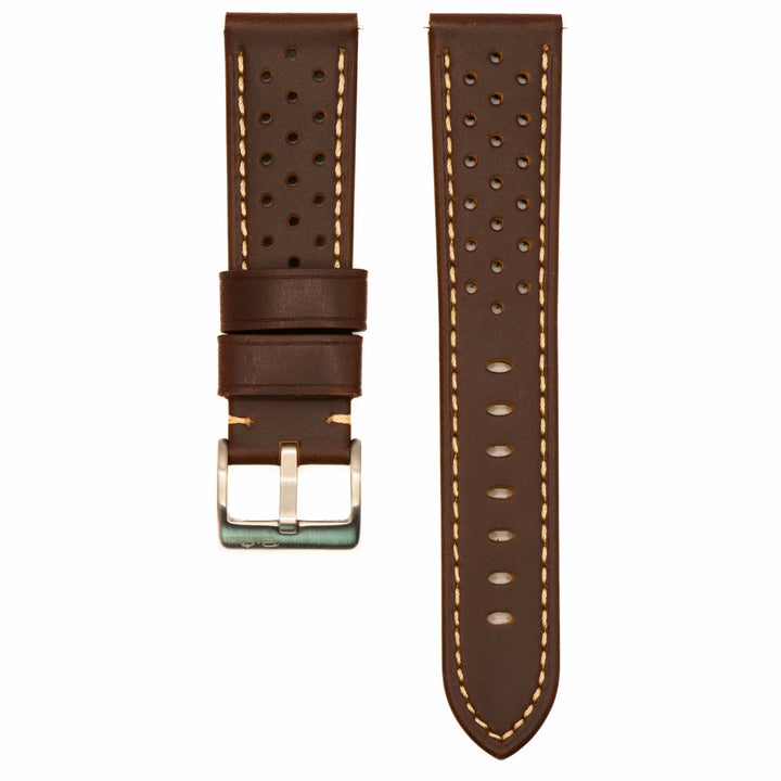 Leather Sport Grip - Code Brown - BluShark Straps