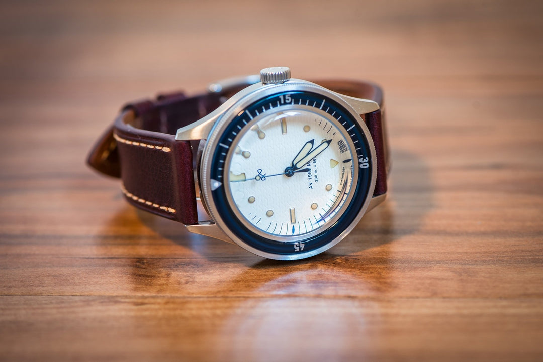 Leather - Tapered Cinnamon - BluShark Straps