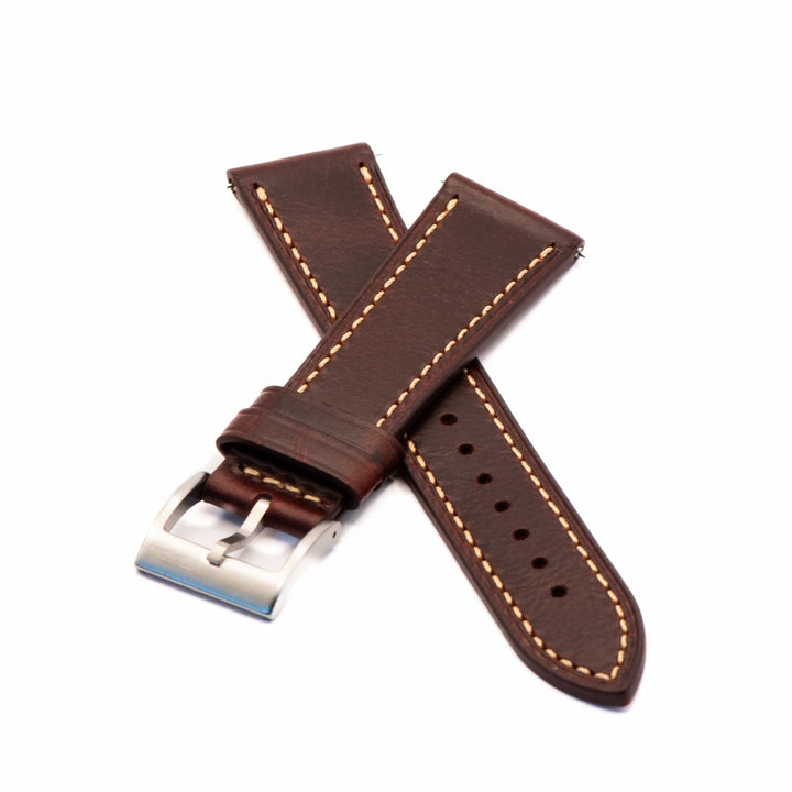 Leather - Tapered Cinnamon - BluShark Straps