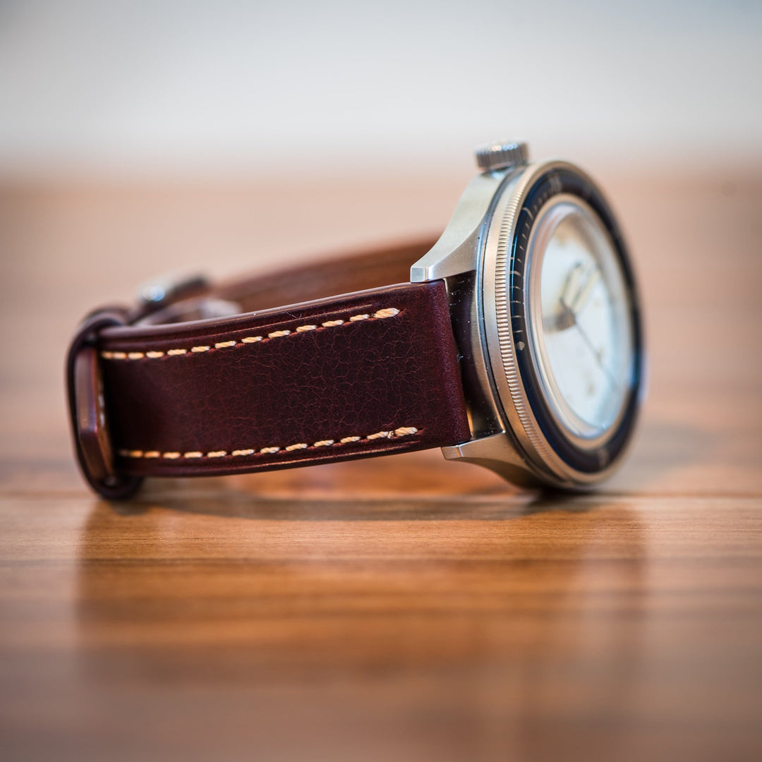 Leather - Tapered Cinnamon - BluShark Straps