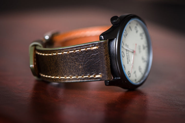 Leather - Tapered Espresso - BluShark Straps