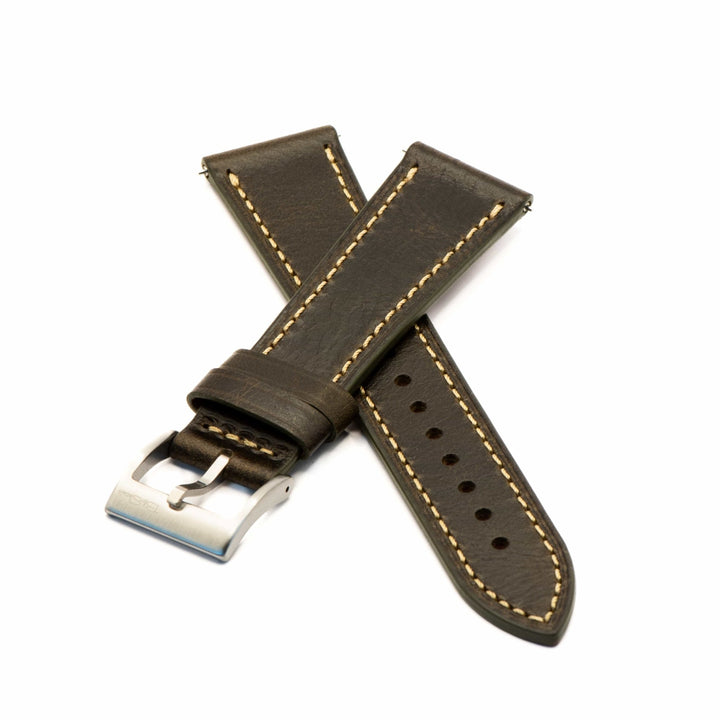 Leather - Tapered Espresso - BluShark Straps