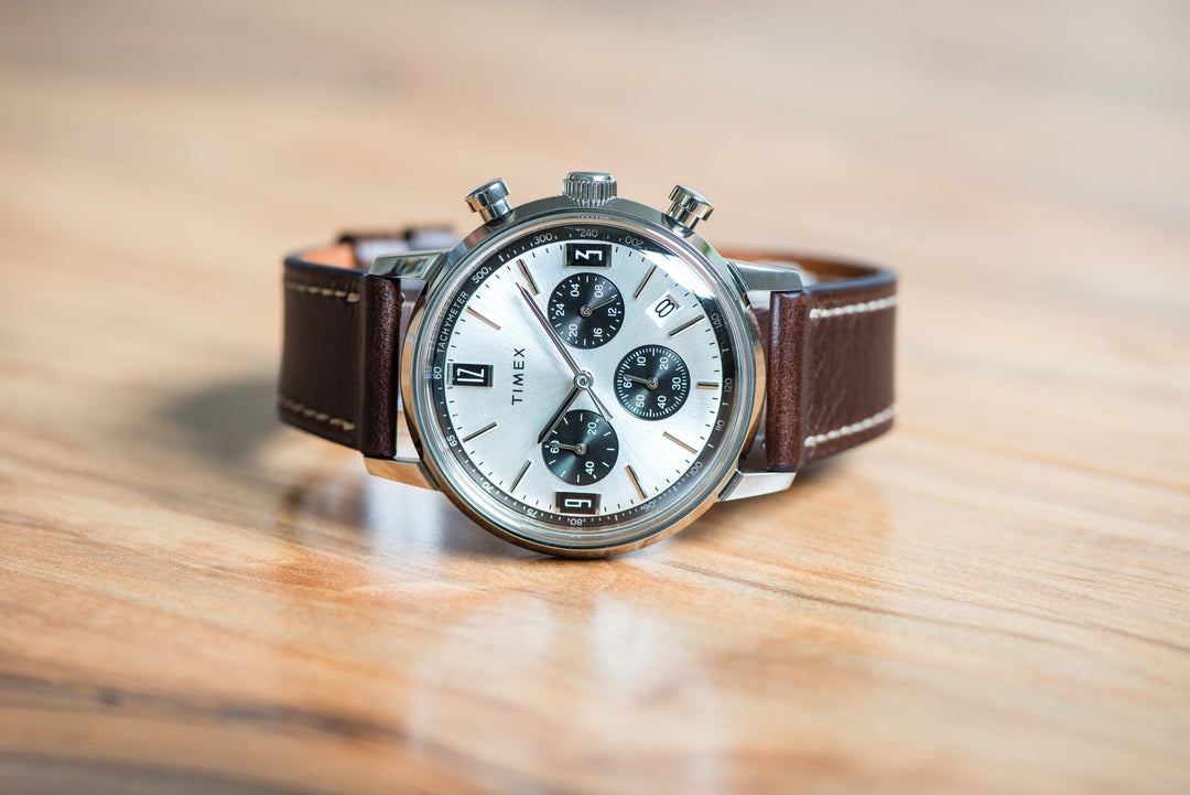 Leather - Tapered Havana Brown - BluShark Straps