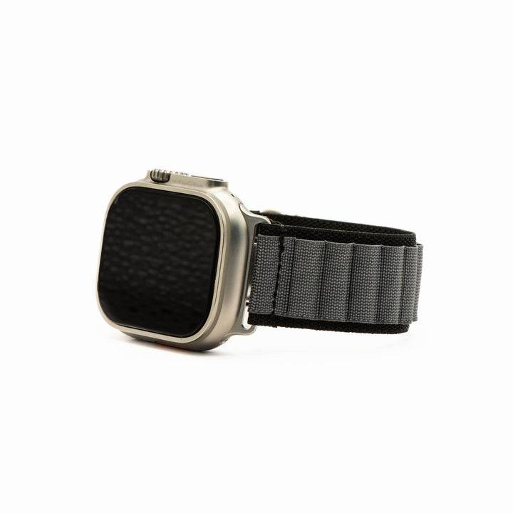 MultiLoop Band - For Apple Watch ULTRA - Black & Gray - BluShark Straps