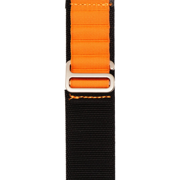 MultiLoop Band - For Apple Watch ULTRA - Black & Orange - BluShark Straps