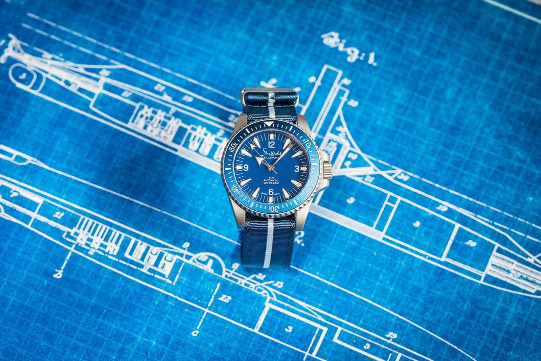 Nautilus One - Cabana Blue - BluShark Straps