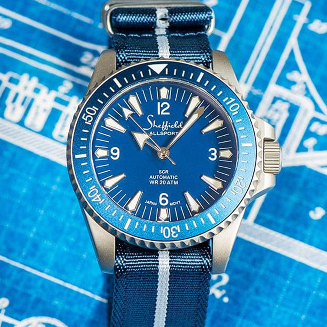 Nautilus One - Cabana Blue - BluShark Straps