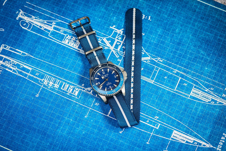 Nautilus One - Cabana Blue - BluShark Straps