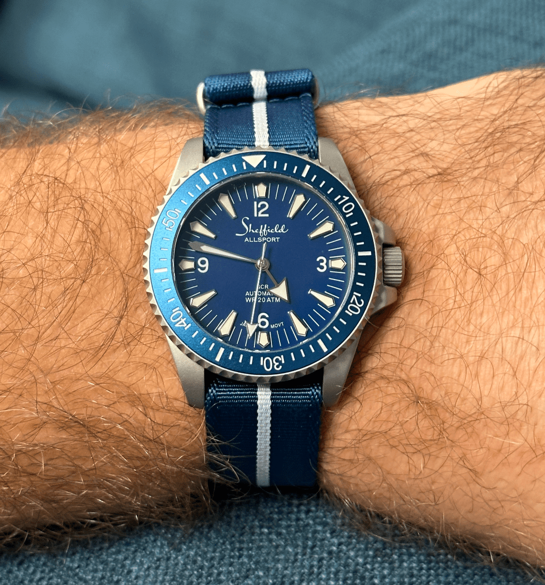 Nautilus One - Cabana Blue - BluShark Straps