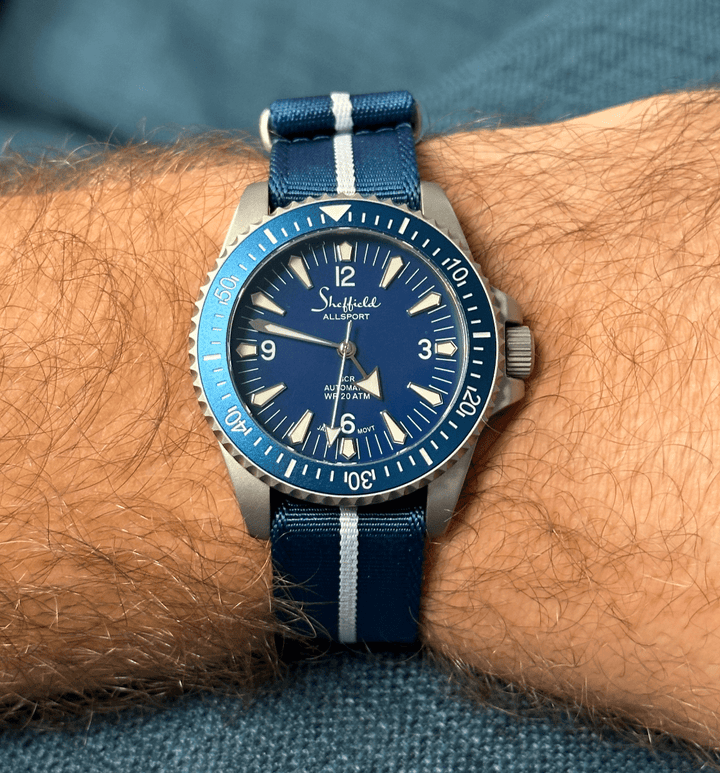 Nautilus One - Cabana Blue - BluShark Straps