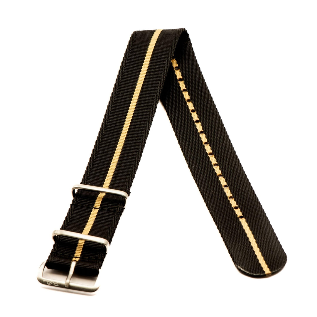 Nautilus One - Tudor Black - BluShark Straps