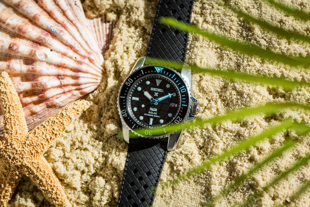 Neo Tropical Rubber - Black - BluShark Straps