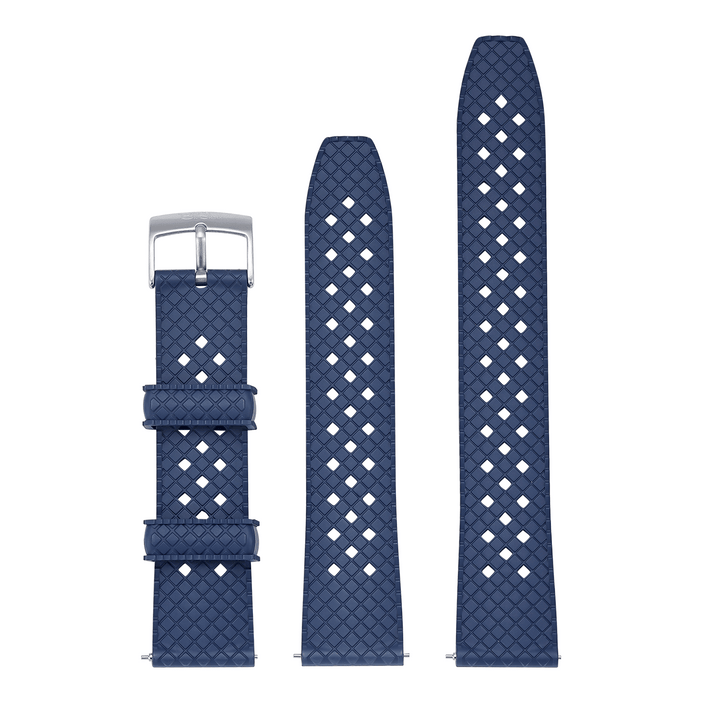 Neo Tropical Rubber - Blue - BluShark Straps