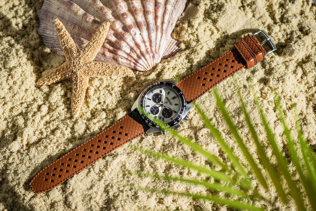 Neo Tropical Rubber - Brown - BluShark Straps
