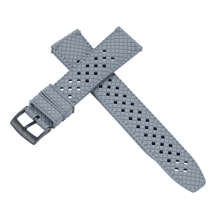 Neo Tropical Rubber - Gray - BluShark Straps
