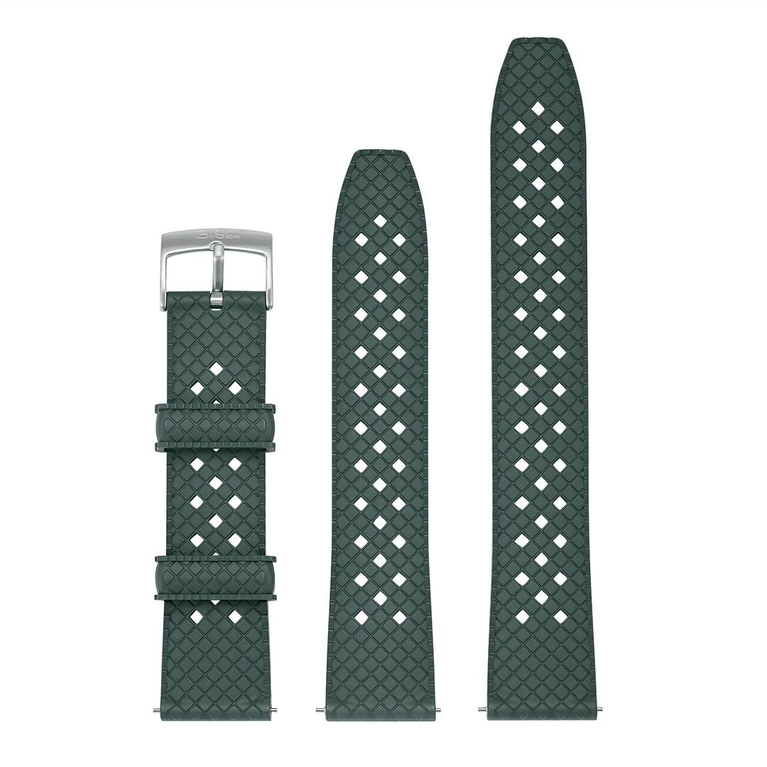 Neo Tropical Rubber - Green - BluShark Straps