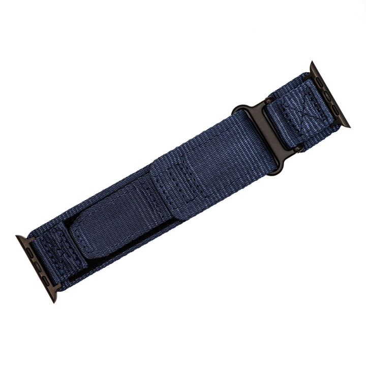 Nylon Velcro Band - For Apple Watch ULTRA - Blue - BluShark Straps