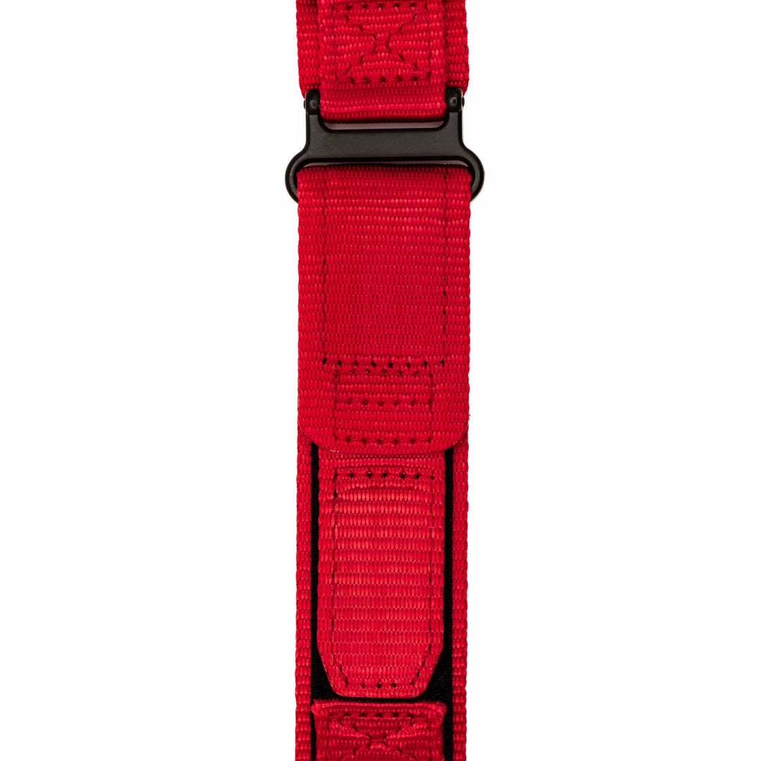 Nylon Velcro Band - For Apple Watch ULTRA - Red - BluShark Straps