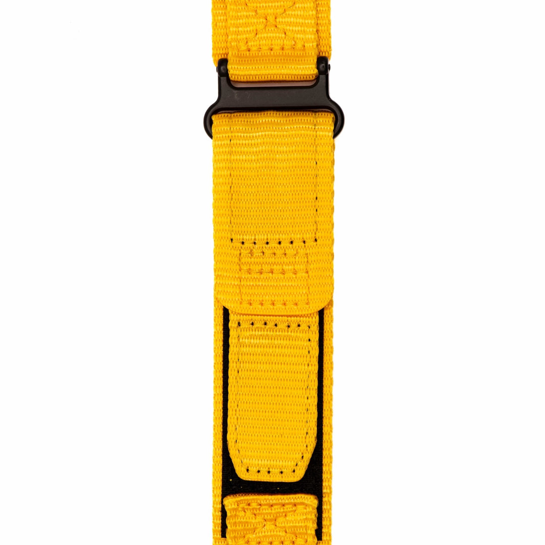 Nylon Velcro Band - For Apple Watch ULTRA - Yellow - BluShark Straps
