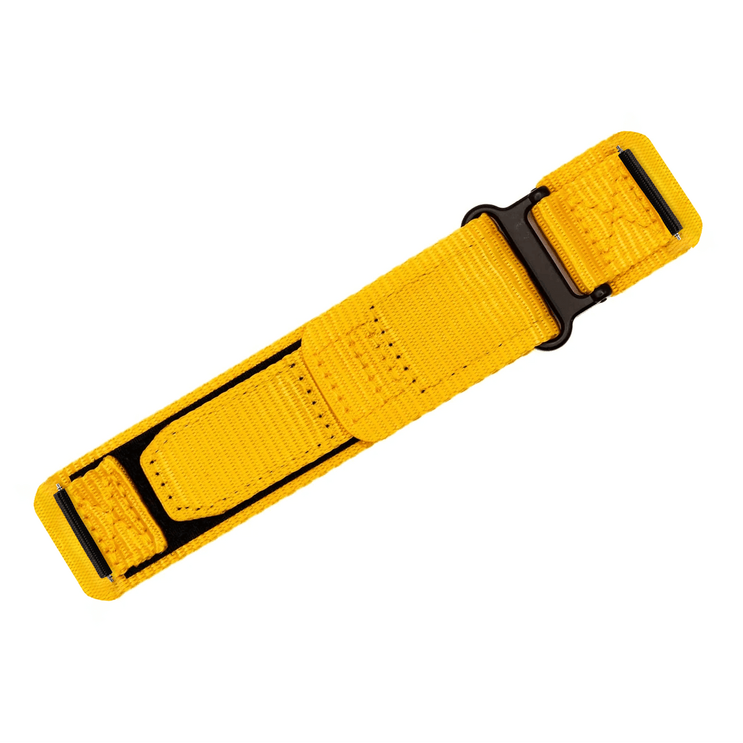 Nylon Velcro - Yellow - BluShark Straps