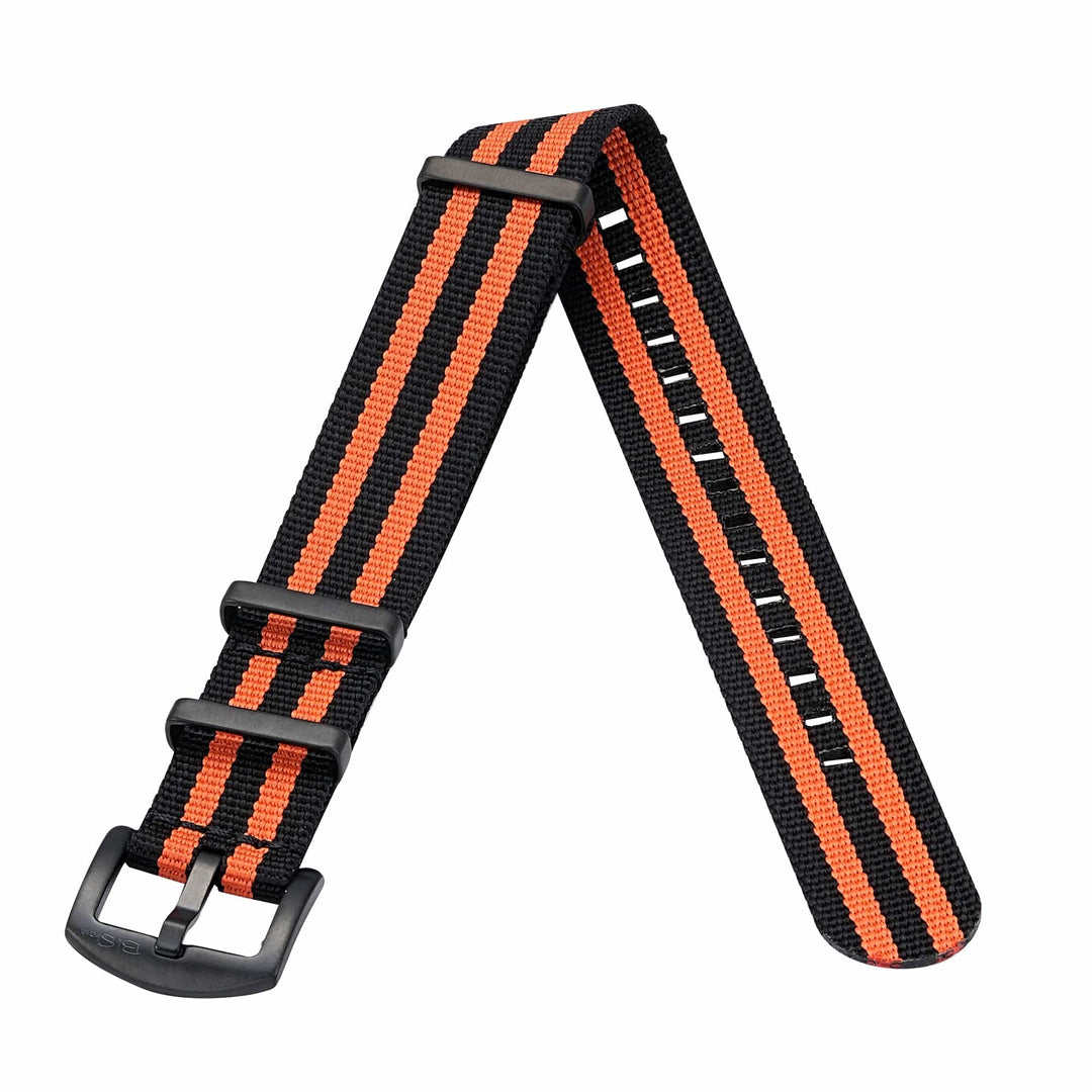 Orca - Black & Orange - BluShark Straps