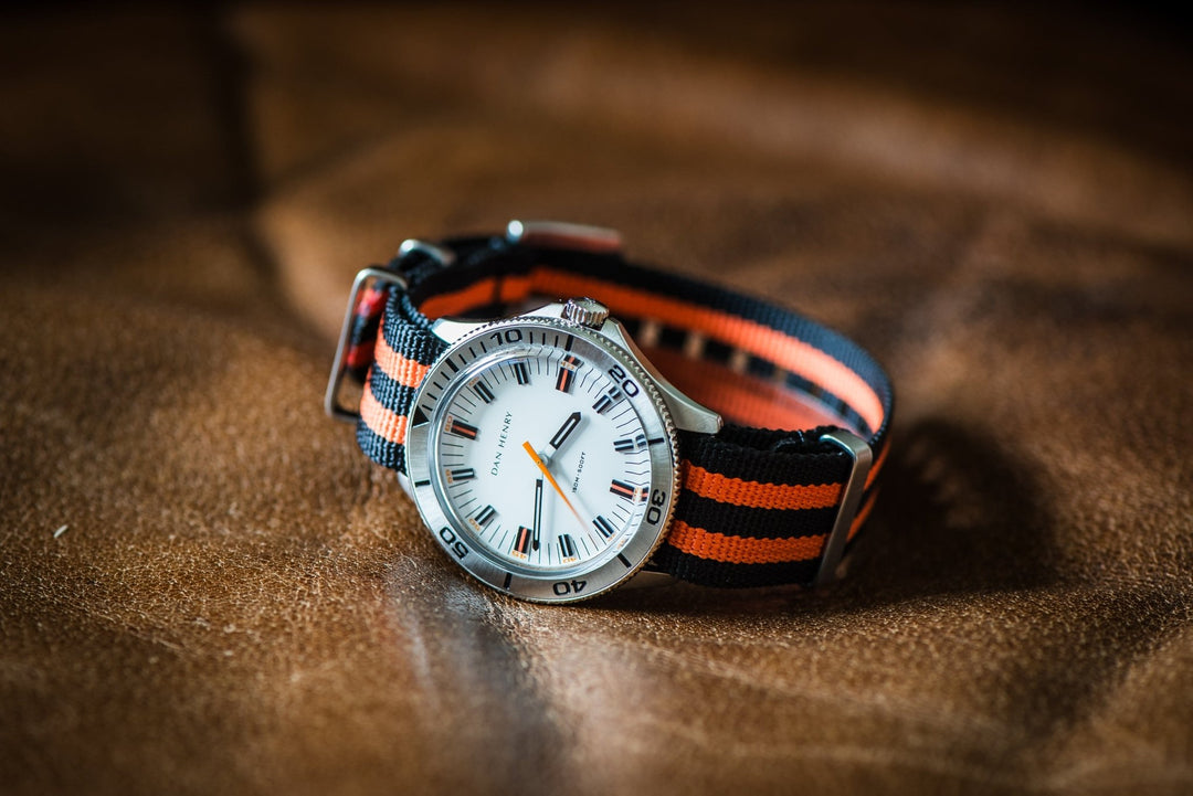Orca - Black & Orange - BluShark Straps