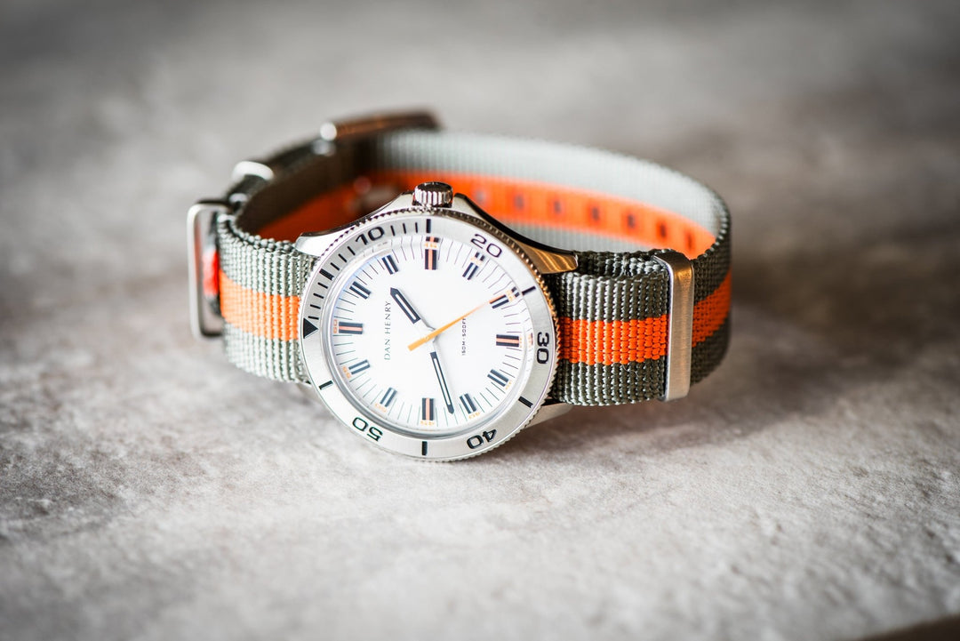 Orca - Gray & Orange - BluShark Straps
