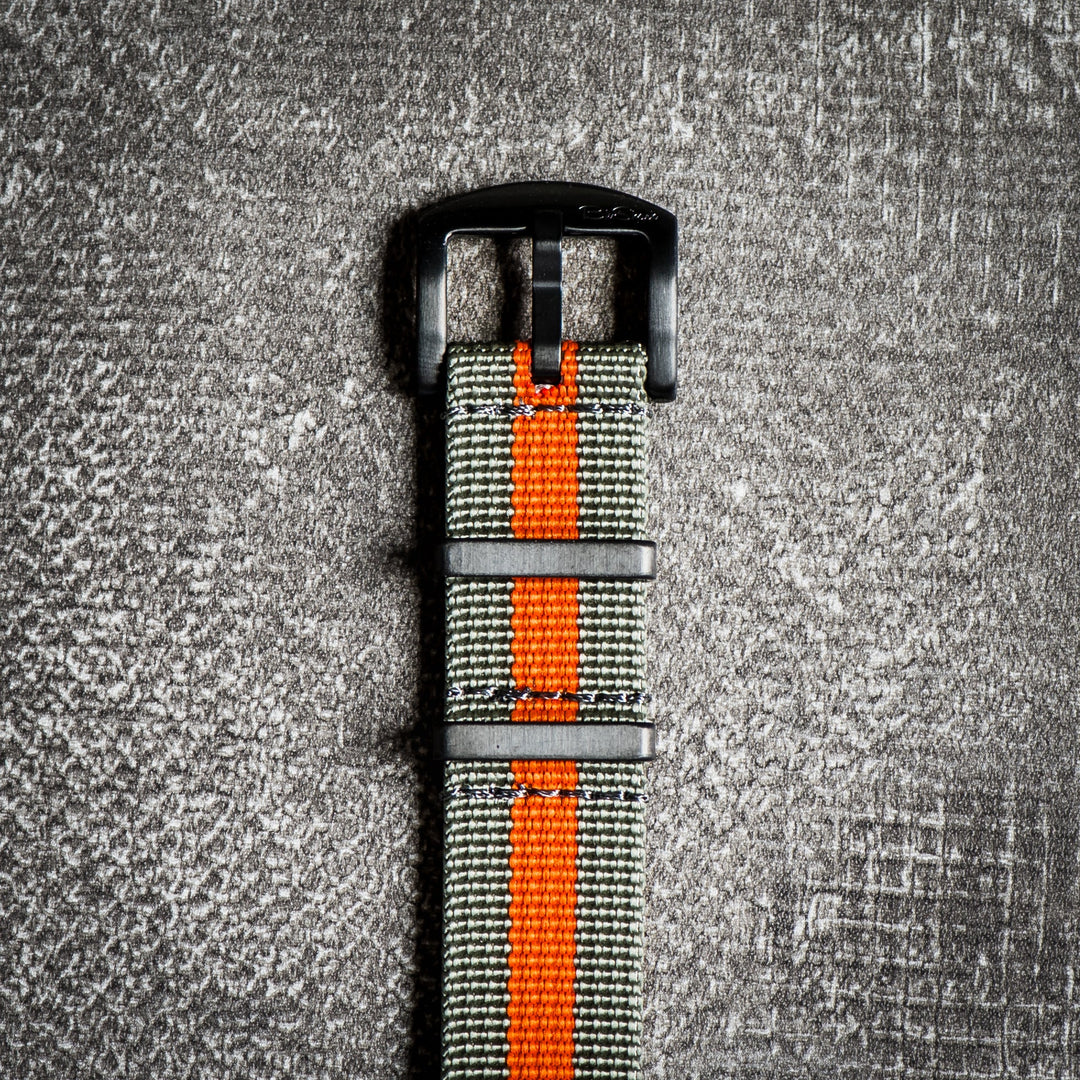 Orca - Gray & Orange - BluShark Straps