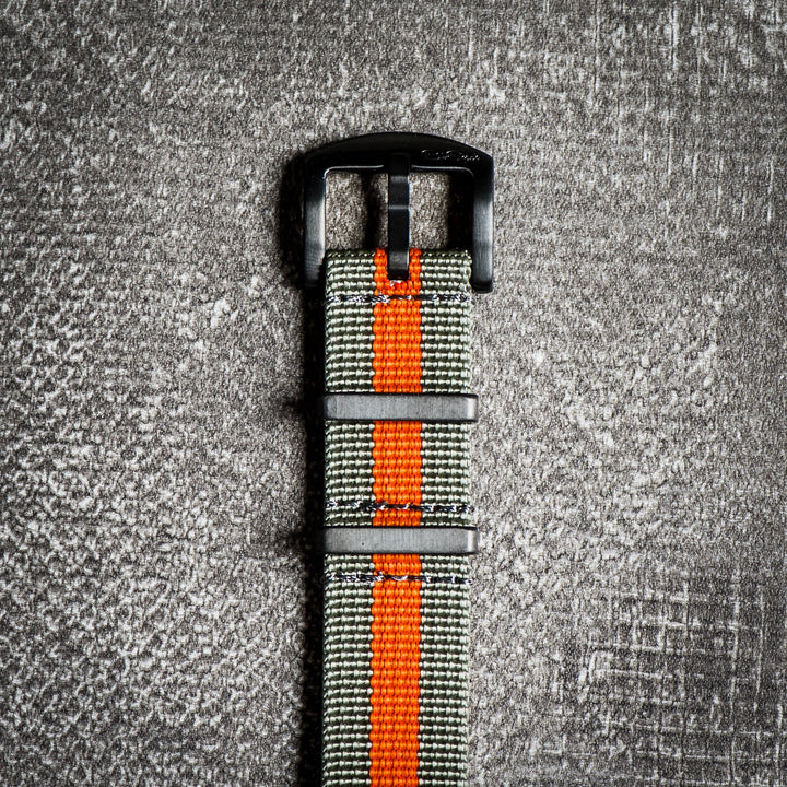 Orca - Gray & Orange - BluShark Straps