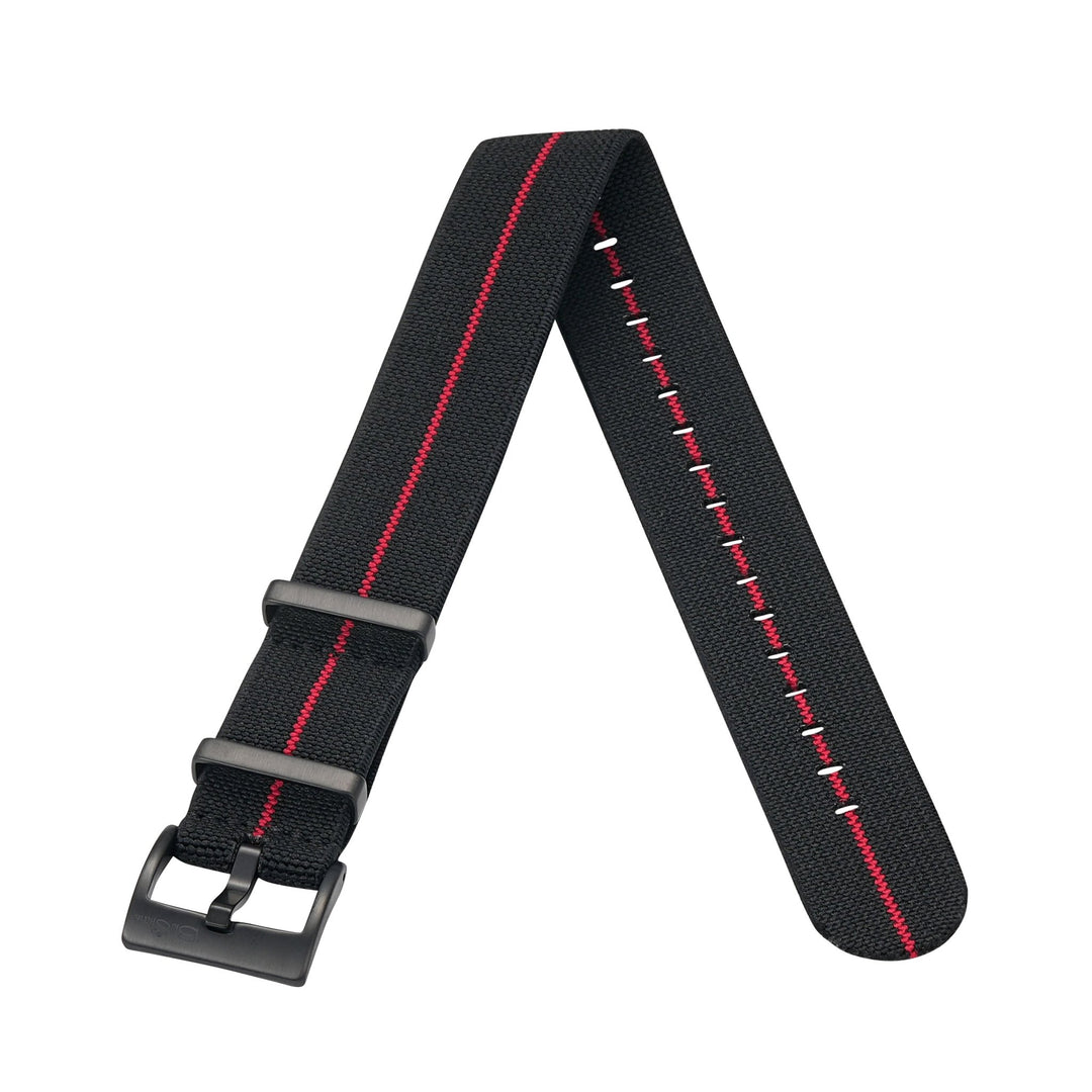 Pajama Stretch - Black/Red - BluShark Straps