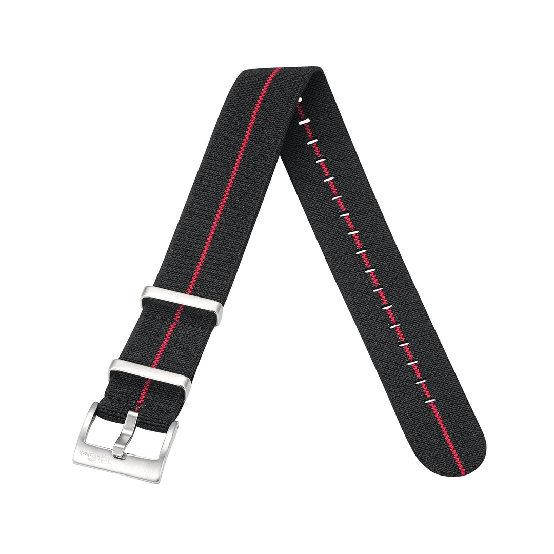 Pajama Stretch - Black/Red - BluShark Straps