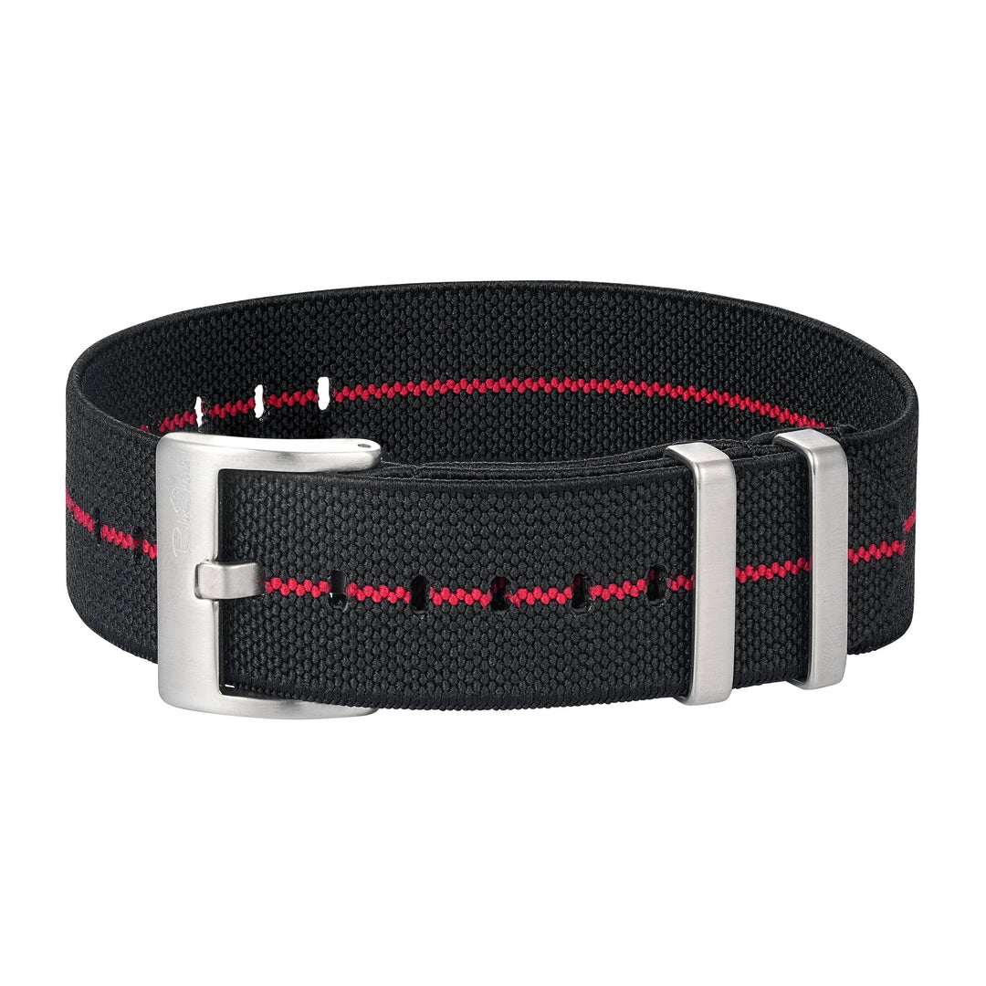 Pajama Stretch - Black/Red - BluShark Straps