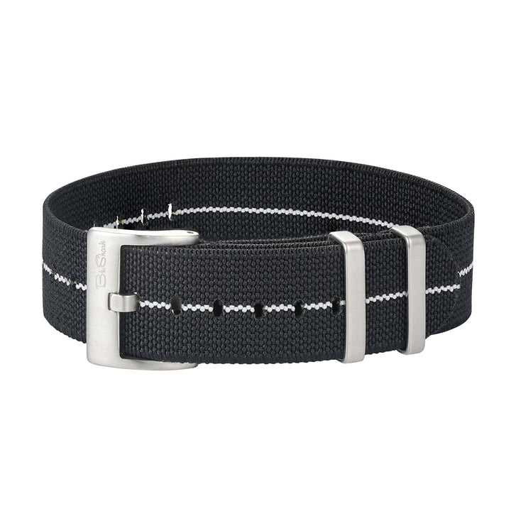 Pajama Stretch - Black/White - BluShark Straps