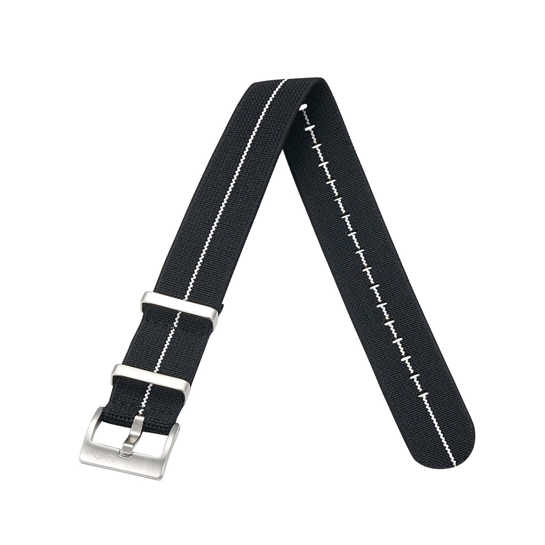 Pajama Stretch - Black/White - BluShark Straps