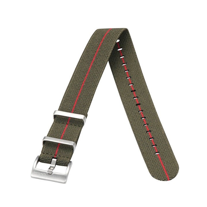 Pajama Stretch - Green/Red - BluShark Straps