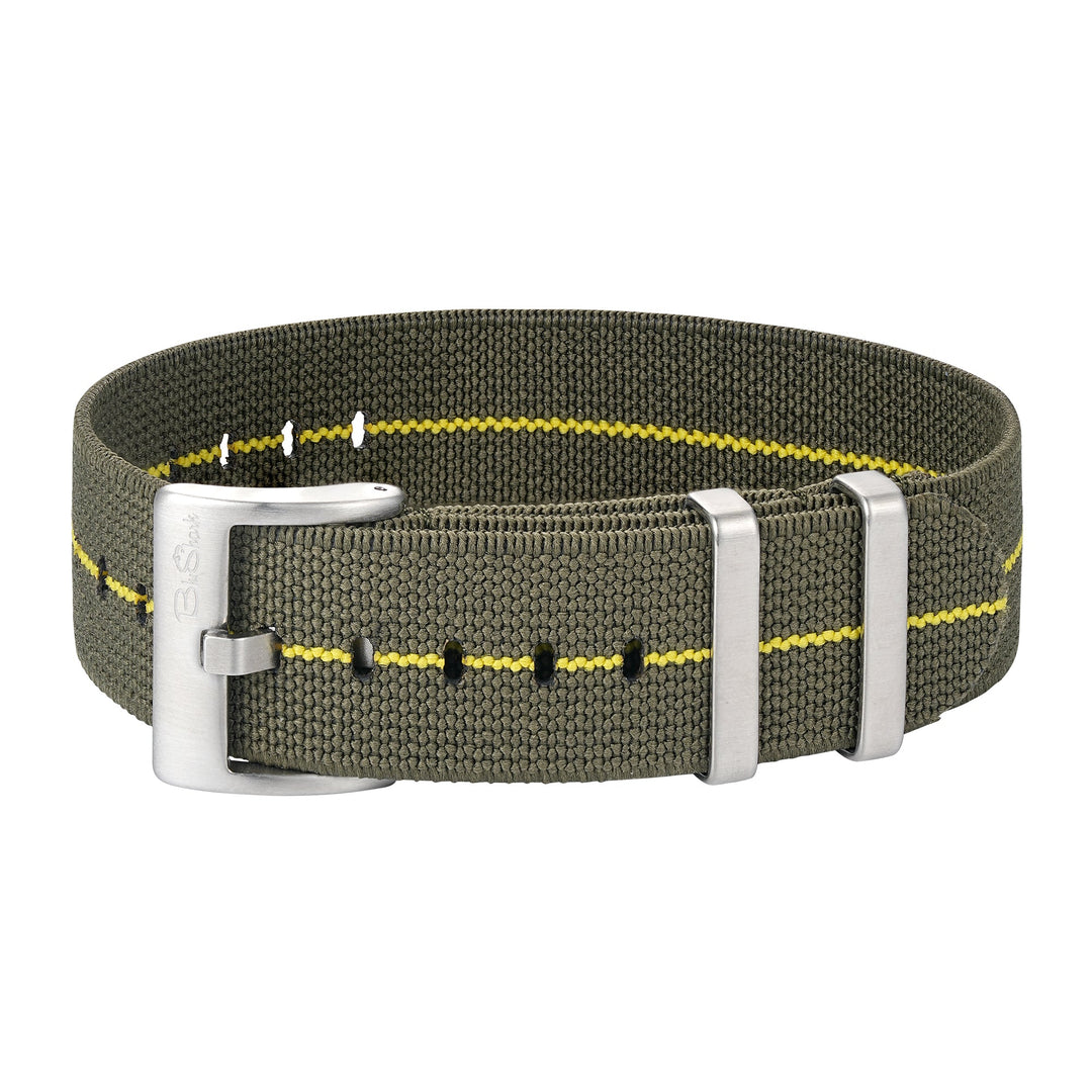 Pajama Stretch - Green/Yellow - BluShark Straps