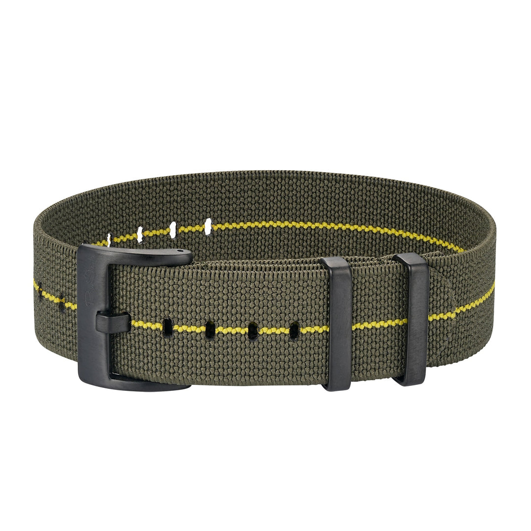 Pajama Stretch - Green/Yellow - BluShark Straps