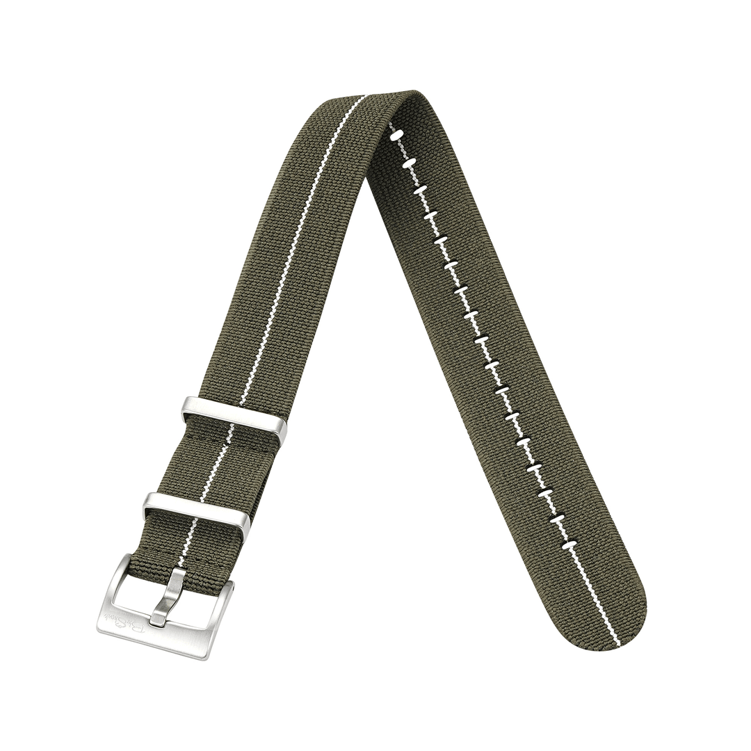 Pajama Stretch - Rifle Green/White - BluShark Straps