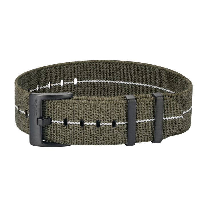 Pajama Stretch - Rifle Green/White - BluShark Straps